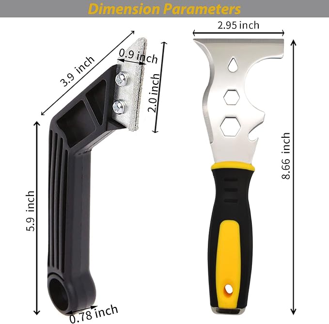Painters Tool Grout-Caulk Removal-Tool Paint Scraper Tool - Image 2
