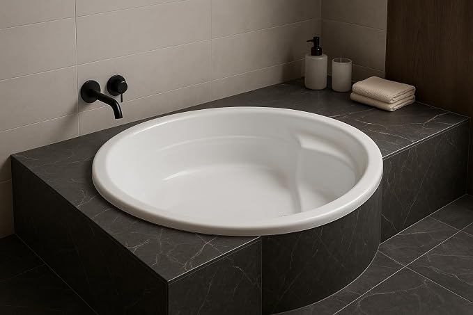 Carver Tubs - FL7272 - Modern Fiberglass Whirlpool Water Massage Two Person - Image 4