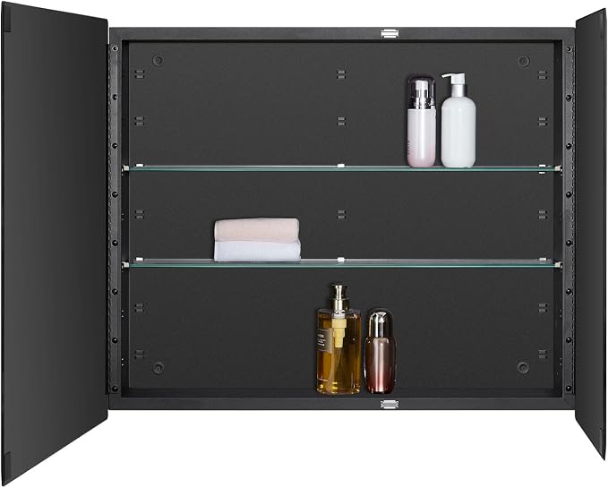 Black Bathroom Medicine Cabinet - Image 2