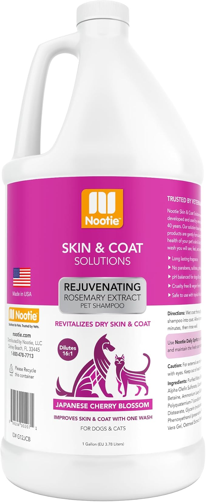 Nootie Japanese Cherry Blossom Shampoo Gallon by Nootie