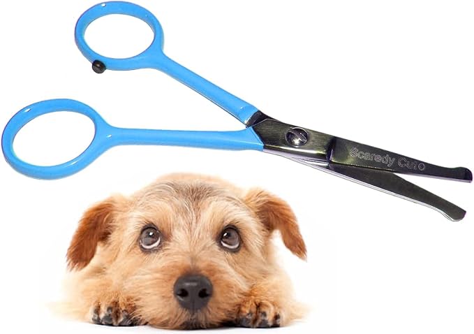 Tiny Trim 4.5" Ball-Tipped Scissor by ScaredyCut