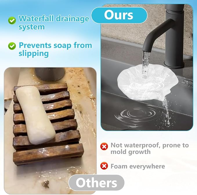 Ceramic Soap Holder, Sea-Shell Soap Tray - Image 4