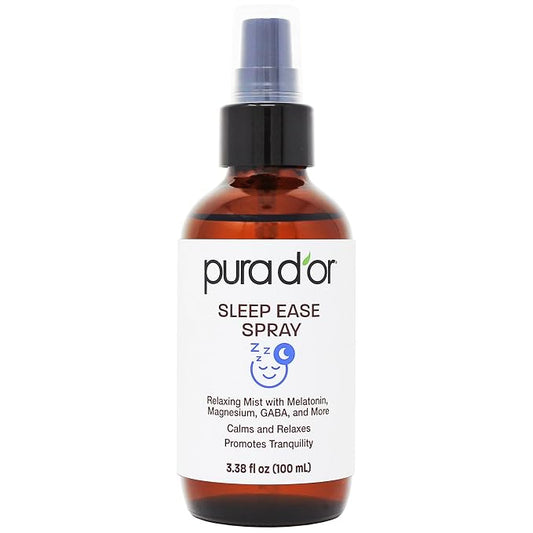 PURA D'OR 3.38 Oz Sleep Ease Spray – Relaxing Mist by PURADOR