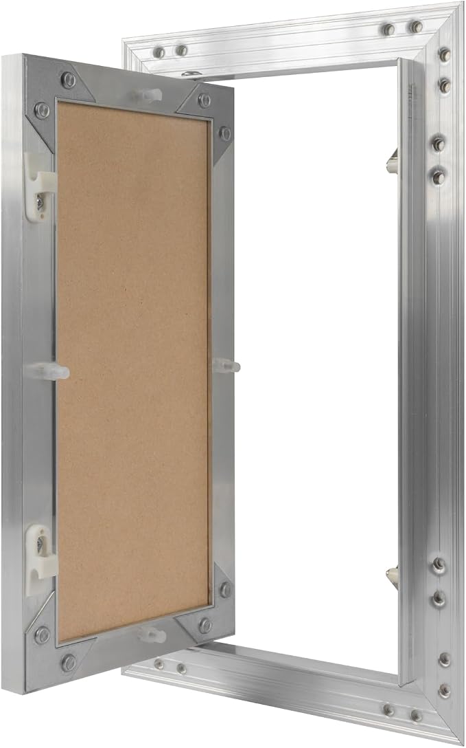 6" x 12" Inch Aluminum Drywall Access Panel - Image 3