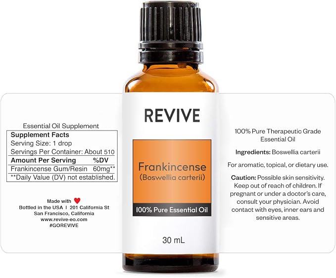 Frankincense Boswellia Carterii 30mL by Revive Essential Oils - Image 2