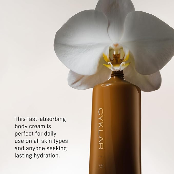 CYKLAR Nutrient Rich Body Cream. Vanilla Verve Nourishing Moisturizer - Image 3