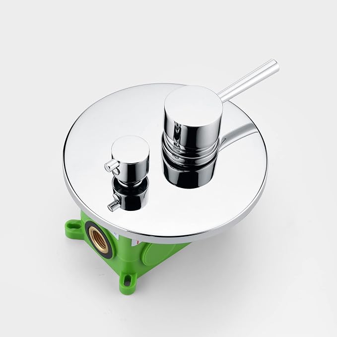SUMERAIN Rain Shower System, Wall Mounted Bathroom Shower Faucet Set - Image 5