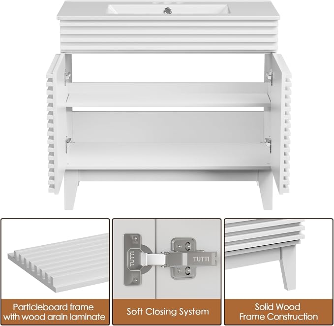 ROOMTEC 36" Bathroom Vanity - Image 8