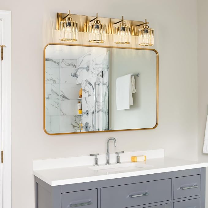 Modern Crystal Bathroom Vanity Lights, Crystal Wall Lighting - Image 5