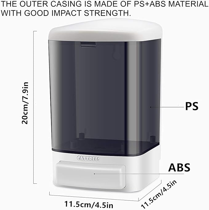 Manual Soap Dispenser, Commercial Soap Dispenser Wall Mounted - Image 3