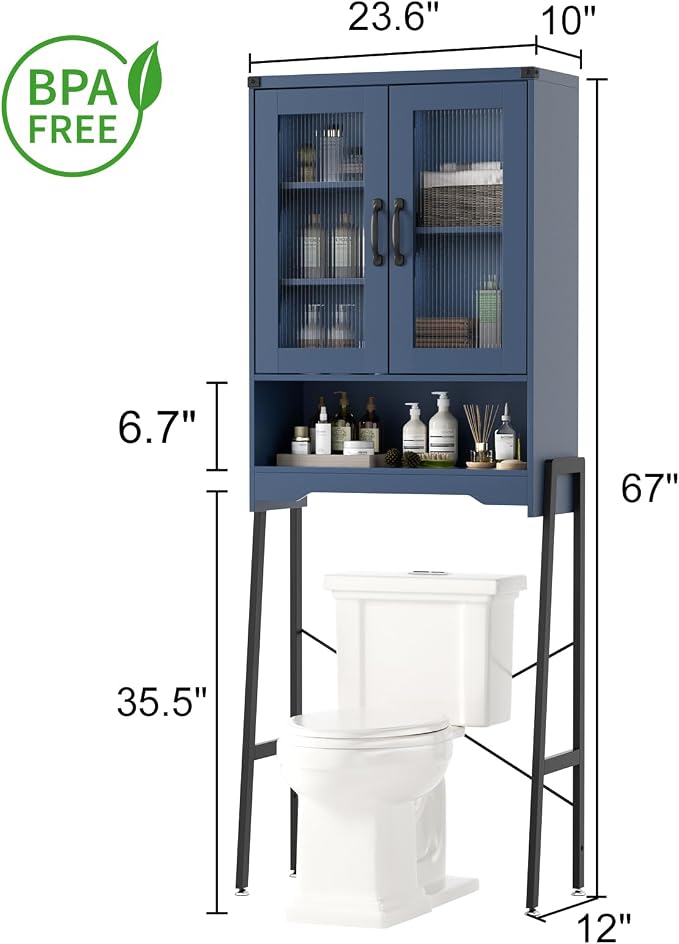 Over The Toilet Storage Cabinet - Image 2