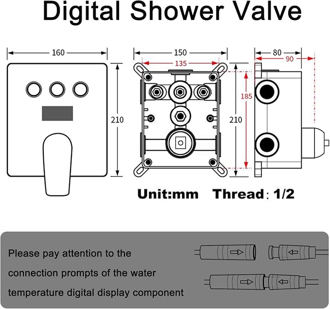 Brushed Gold Shower System - Image 6