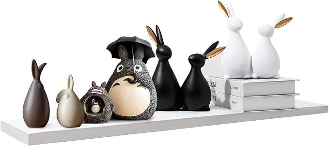 SAUMONIERES Floating Wall Shelves by Saumonieres