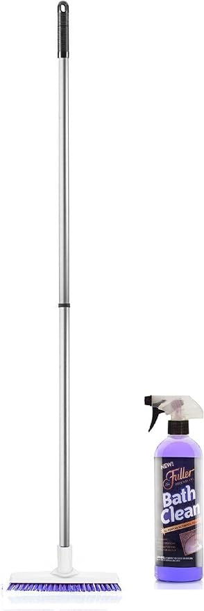 Fuller Tub & Shower E-Z Scrubber Brush and Telescopic Handle by FullerBrush