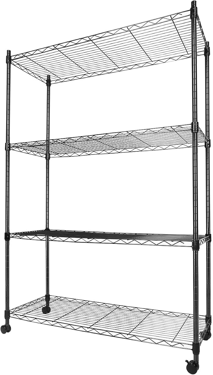 Whitmor 4 Tier Storage Shelving, Heavy Duty by Whitmor