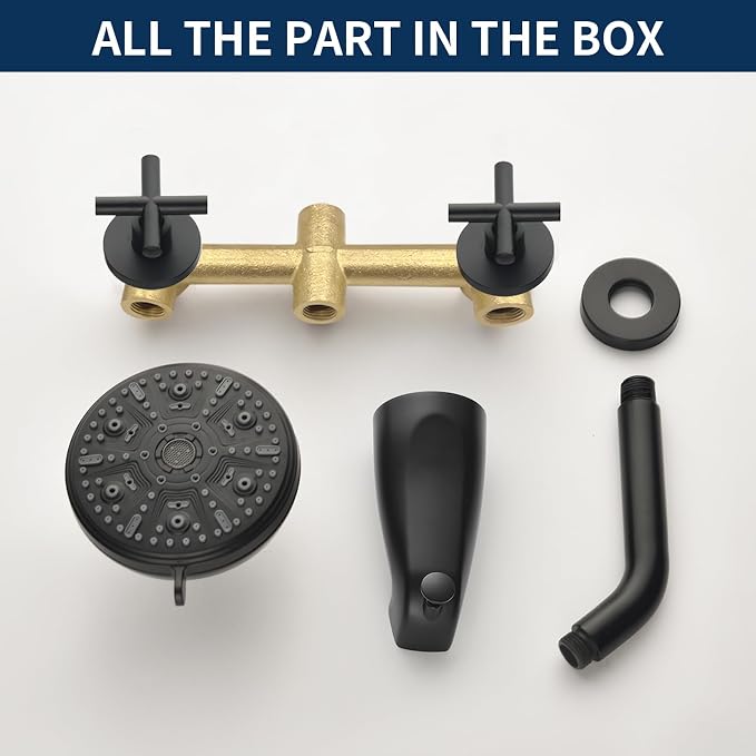 2 Handle Shower Faucet Set - Image 7