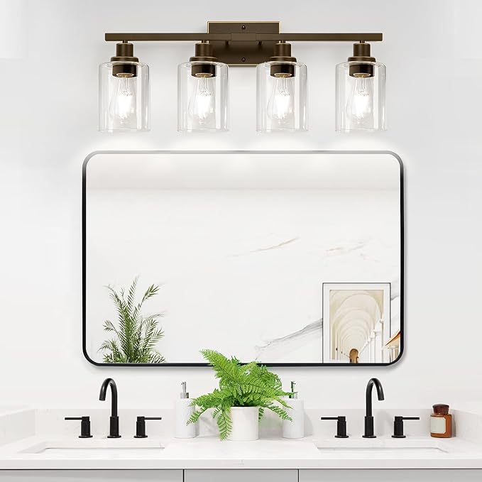 4-Light Bathroom Light Fixtures, Vanity Light - Image 5