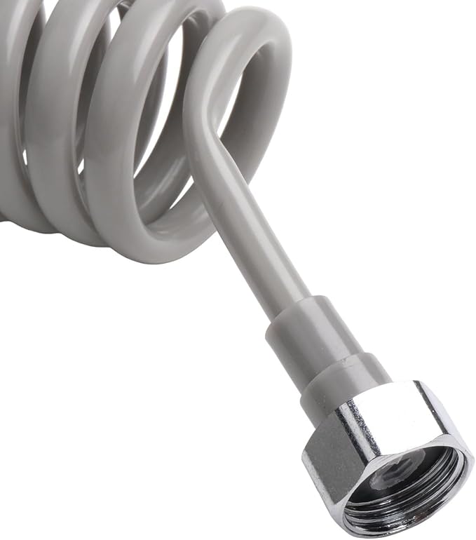 Spring Flexible Shower Hose, Bathroom Spiral Flexible Telescopic Shower Hose - Image 4