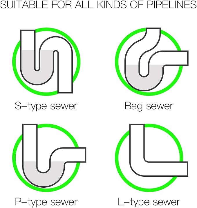 5 in 1 Compatible for Drain Snake Hair Drain - Image 7