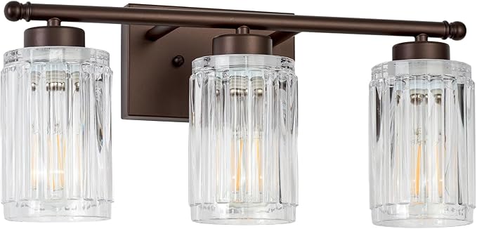 3 Light Bathroom Light Fixtures Modern ORB 18 Inch Vanity Lights - Image 9