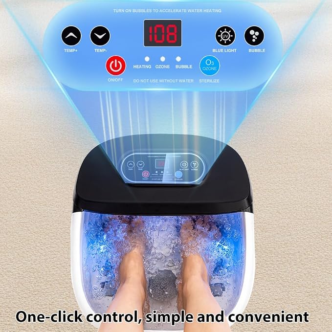 Foot Spa Bath Massager with Heat - Image 5