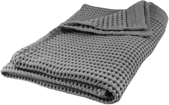 GILDEN TREE Waffle Bath Sheet Quick Dry Towel, Thin Luxury Bath Towels by GildenTree