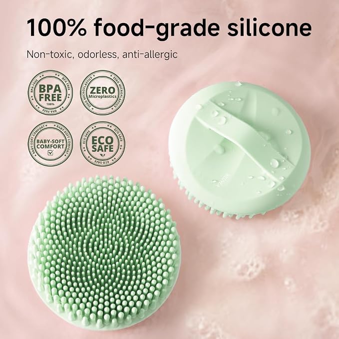 Silicone Body Scrubber for Bath & Massage - Image 3