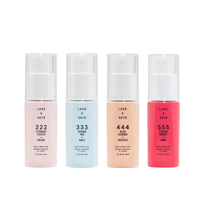 Lake & Skye Limited Edition Hair & Body Mist Discovery Set by LakeSkye