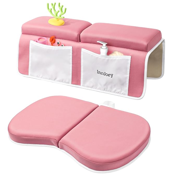 Odor-Free Baby Bath Kneeler and Elbow Rest Pad Set, 1.6'' Thick, Quickly Dry by LetUsMakeHomeYourFavoriteDestination