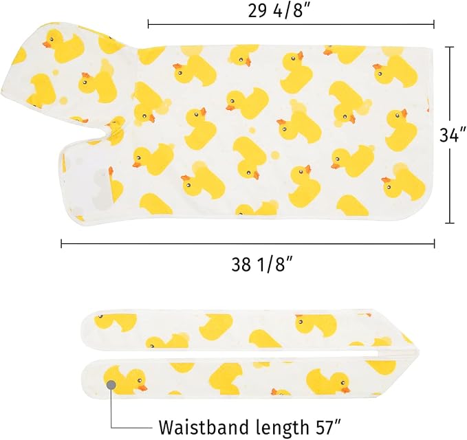 HDE Dog Bathrobe Super Absorbent Quick Drying Puppy Towel Wrap Coat Adjustable - Image 2