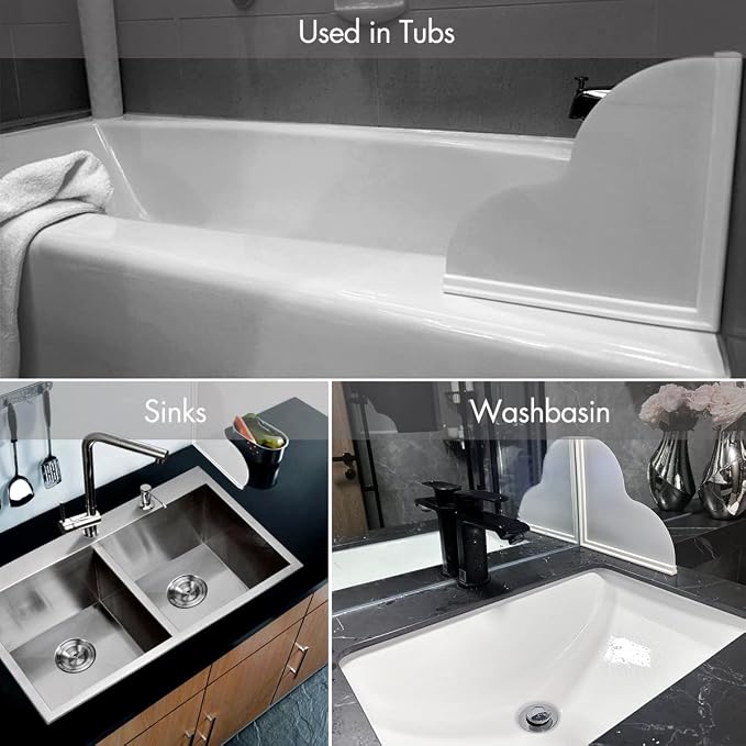 Shower Splash Guard Kit, Large Splash Guards - Image 5