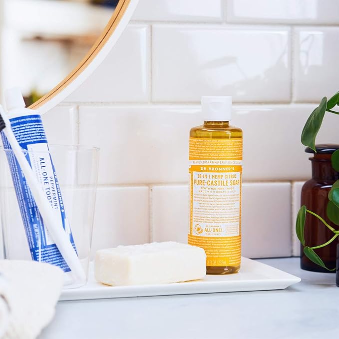 Dr. Bronner's - Pure-Castile Liquid Soap - Made - Image 3