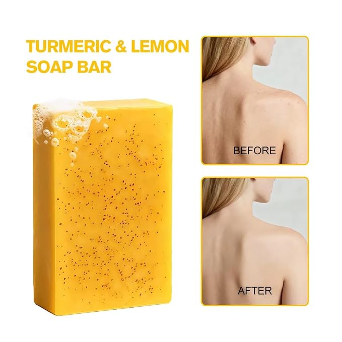 Kojic Acid & Turmeric Soap, Turmeric Kojic Acid Soap - Image 6