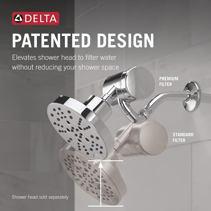 Delta Faucet Clarifi Premium Shower Filter Attachment - Image 4