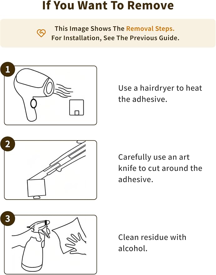 Square Self Adhesive Towel Hooks - Image 9