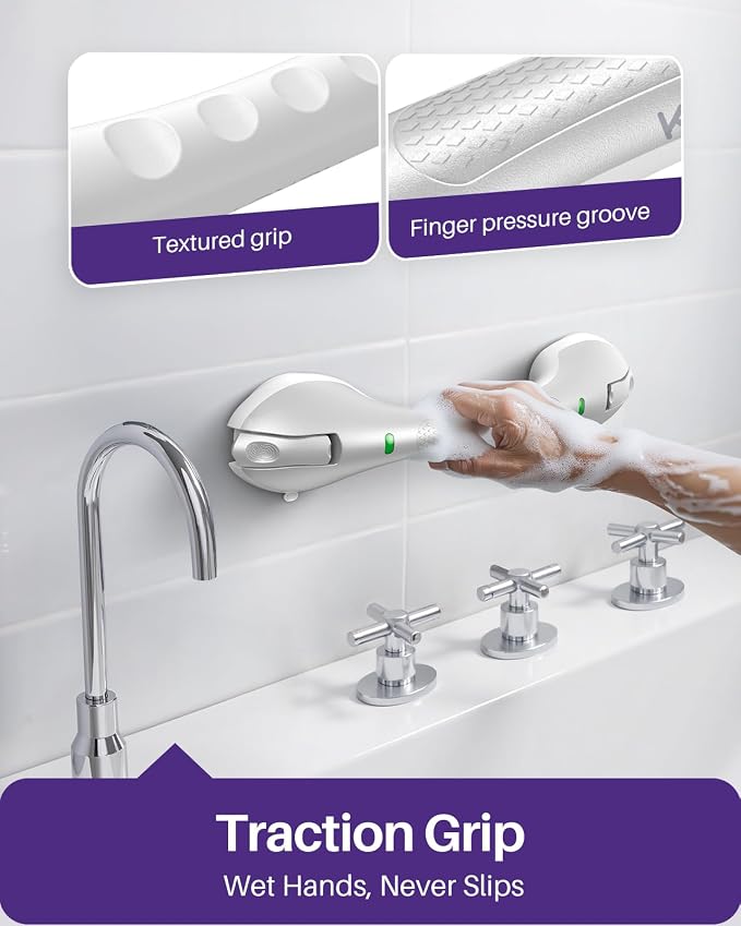 KEKOY 17.5 Inch Suction Grab Bars - Image 5