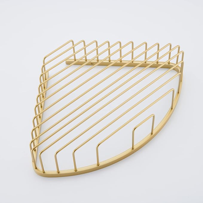 Bathroom Shower Caddy Corner Shelf Basket, Corner-Hollow Design, Ultra Sturdy - Image 4