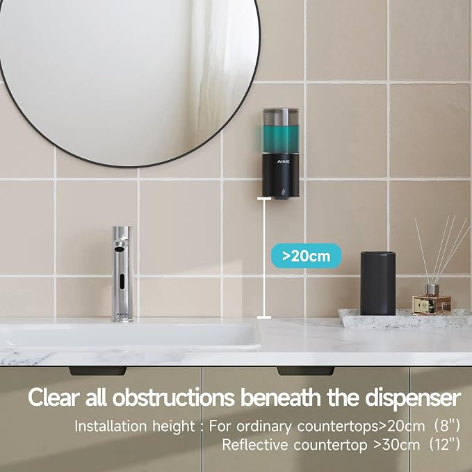AIKE Automatic Wall Mount Liquid Soap Dispenser - Image 5