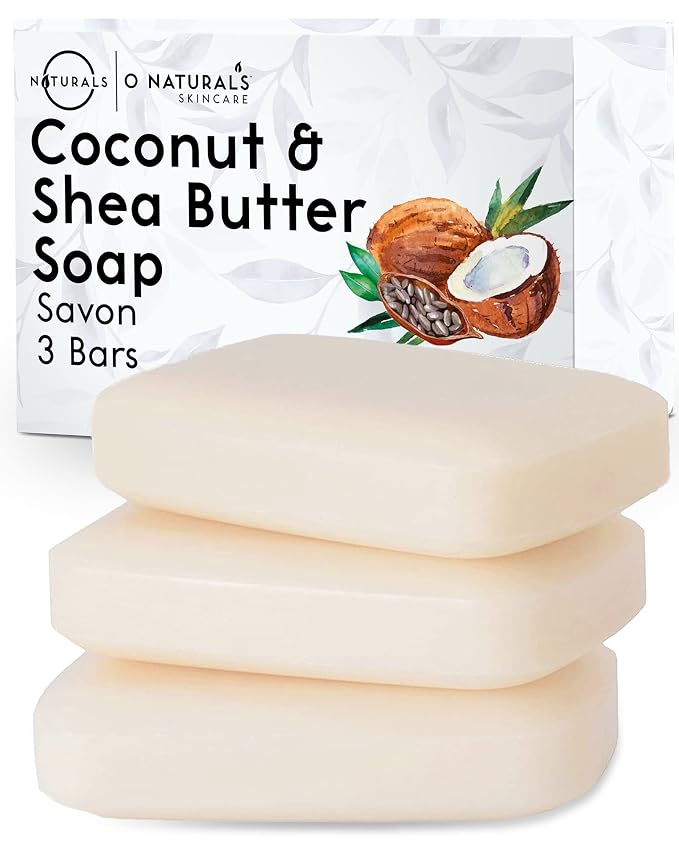 O NATURALS 3-Pack Organic Soap Bar 4oz each Set by ONATURALS