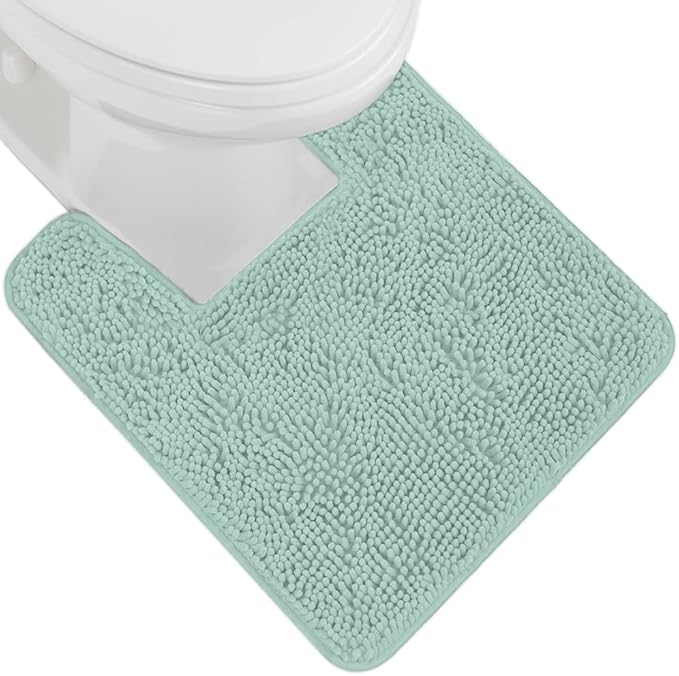 GORILLA GRIP Plush Absorbent Shaggy Chenille Bath Rug Mat by GorillaGrip