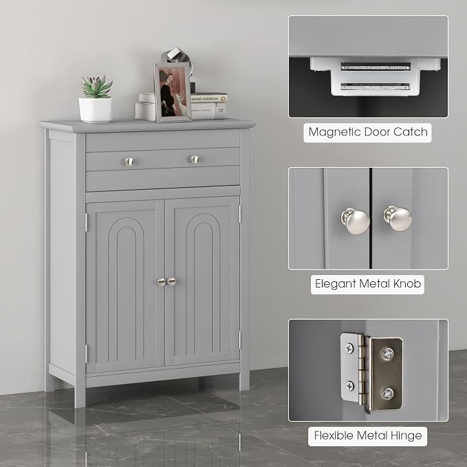 LOKO Bathroom Floor Cabinet, Kitchen Storage Cabinet - Image 6