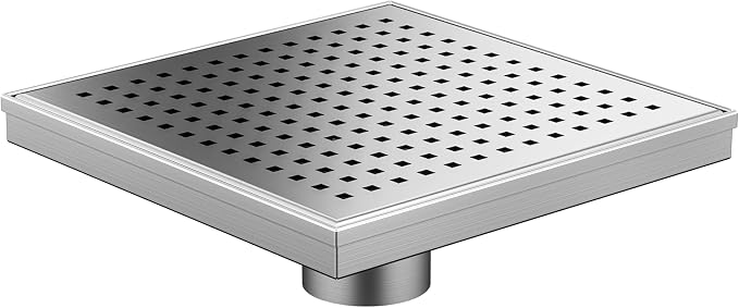 Neodrain 8-Inch Square Shower Drain - Image 2