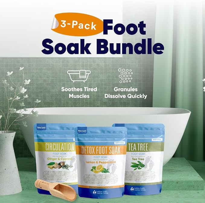 Foot Soak Salts Bundle 3 Pack - Image 6