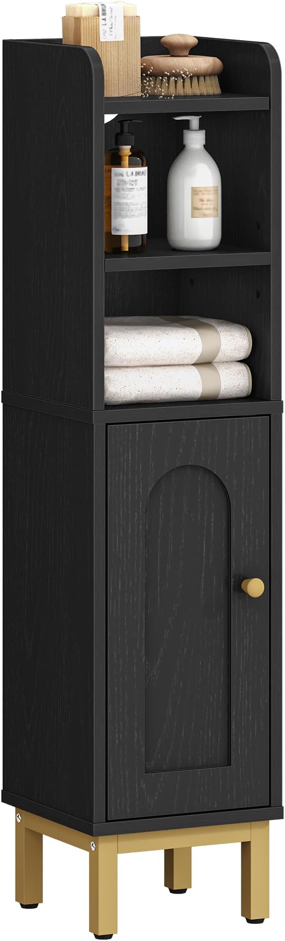 Bathroom Storage Cabinet, Small Corner Floor Cabinet - Image 8