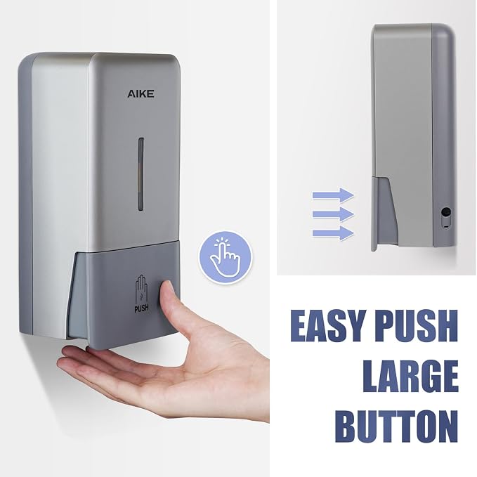 AIKE Wall Mount Liquid Soap Dispenser - Image 2