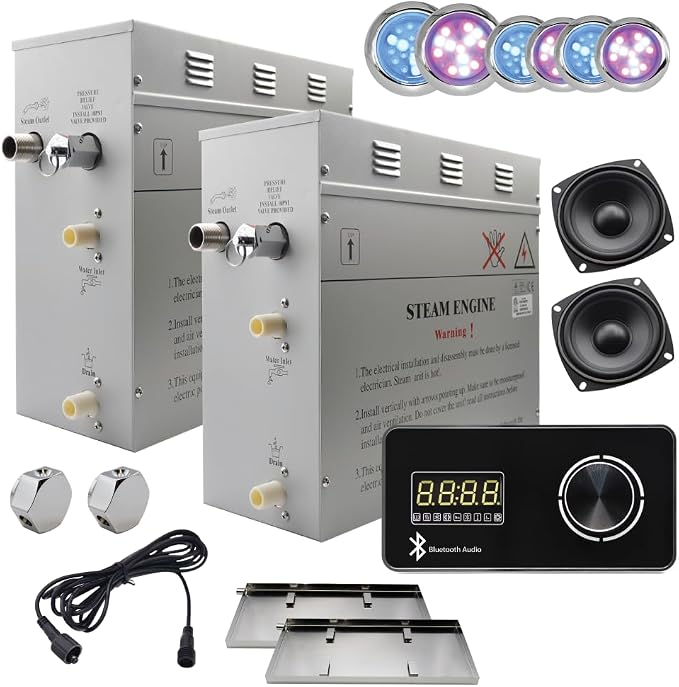 Superior Encore Plus 18kW Steam Shower Generator Kit by SteamPlanet