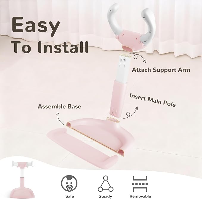 Baby Shower Stand – Adjustable Toddler Bath Stand & Standing Baby Bathtub - Image 7