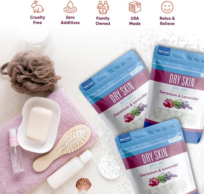 Dry Skin Bath Salt Skin Soothing Epsom Salt - Image 4