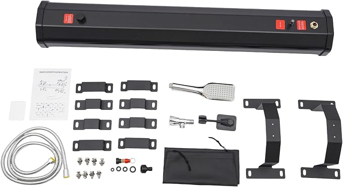 TFCFL 7.93 Gallon Roof Rack Mount Road Shower, High Pressure Outdoor Camping by TFCFL