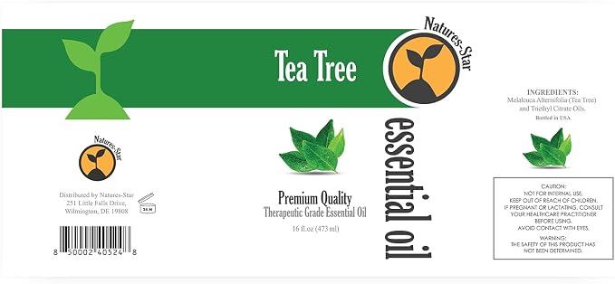 16oz - Bulk Size Tea Tree Essential Oil - Therapeutic Grade Essential Oil - 16 - Image 2
